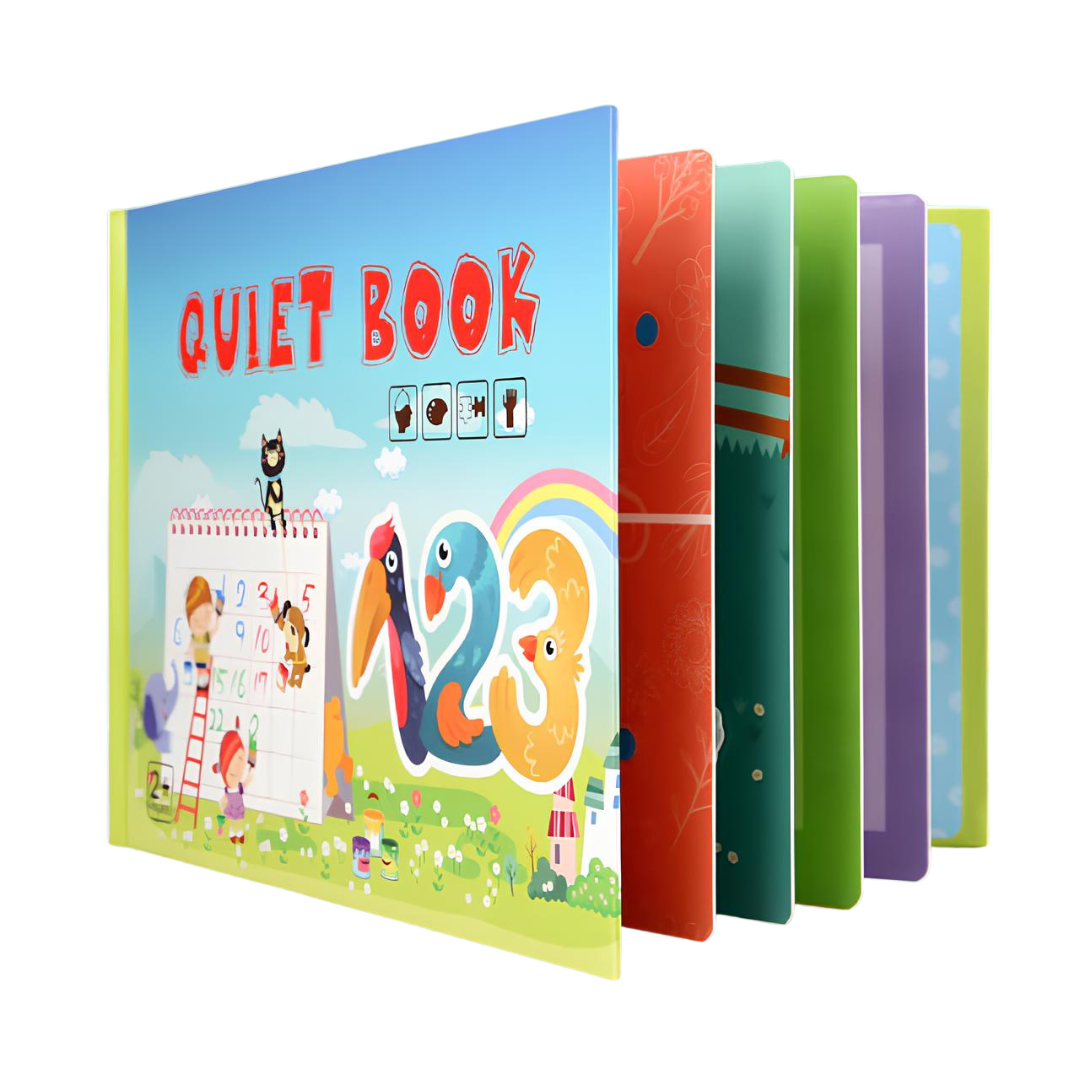 Discoverybook | Spelenderwijs Kleuren En Vormen - Montessori Speelboek