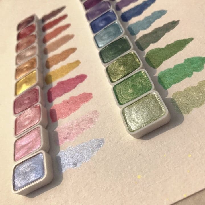 Pearlpalette | Magische Kleurenexplosie - Aquarelverfset