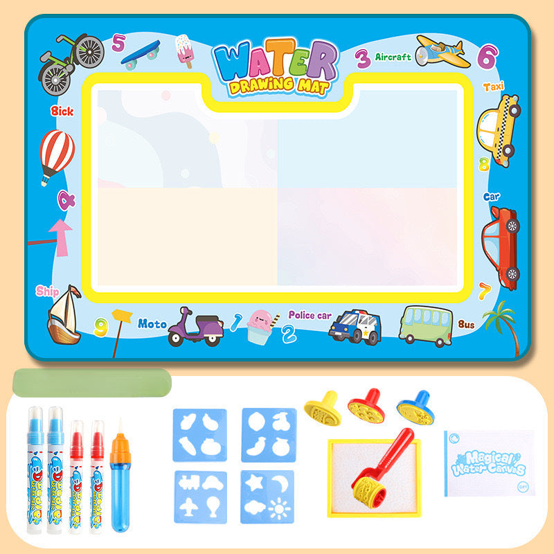 Doodlesplash | Kleur En Wis Eindeloos - Water Schildermat