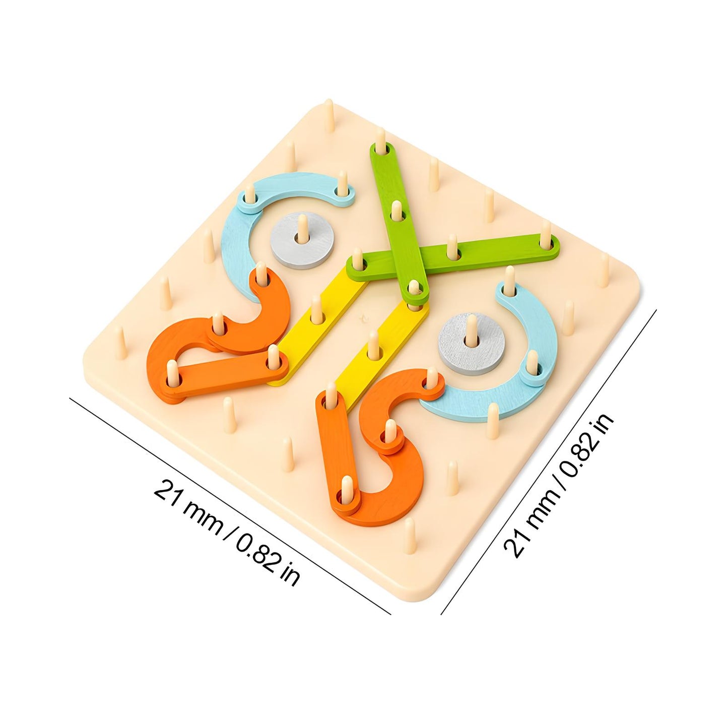 Thinkfit | Stimuleer Logisch En Creatief Denken - Montessori Houten Puzzel