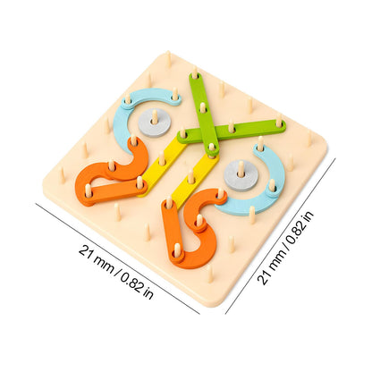 Thinkfit | Stimuleer Logisch En Creatief Denken - Montessori Houten Puzzel