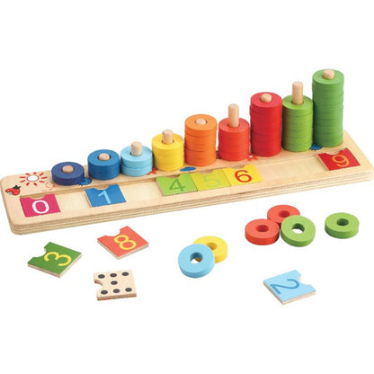 Countfun | Leren Tellen En Rekenen - Houten Rekenbord