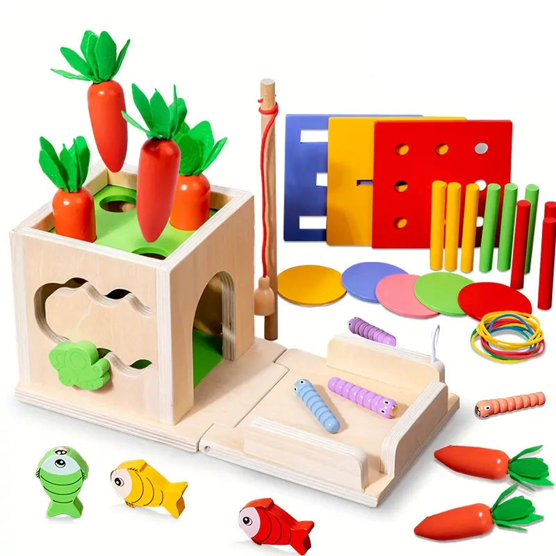 Wonderbox | Motoriek En Probleemoplossing - Educatieve Activiteitenkubus
