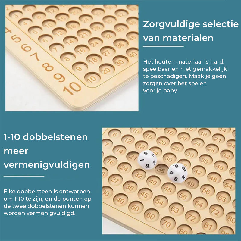 Smartsum | Leren Tellen En Rekenen - Houten Rekenspel