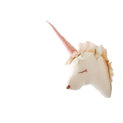 Wonderzoo | Fantasierijke Dierenkoppen - Pluche Wanddecoratie