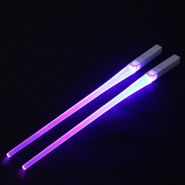 Lightsaber Chopsticks | Licht En Plezier Aan Tafel - Oplaadbare Led Eetstokjes