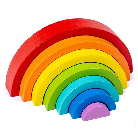 Stackart | Bouw En Ontdek Kleuren - Educatief Montessori Stapelspeelgoed