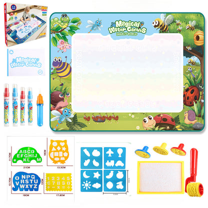 Doodlesplash | Kleur En Wis Eindeloos - Water Schildermat