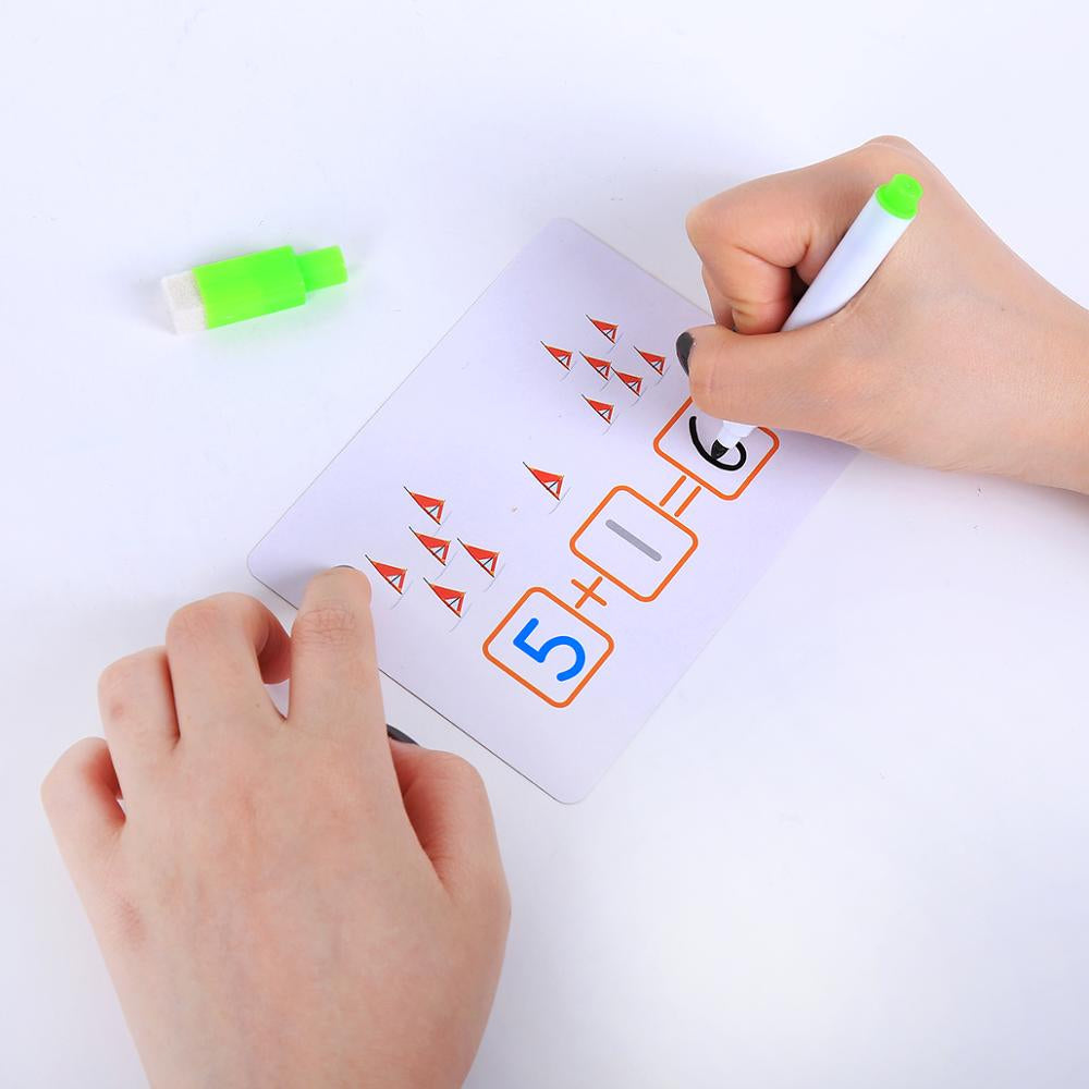 Skillcards | Leer Schrijven En Tellen - Educatieve Leerkaarten