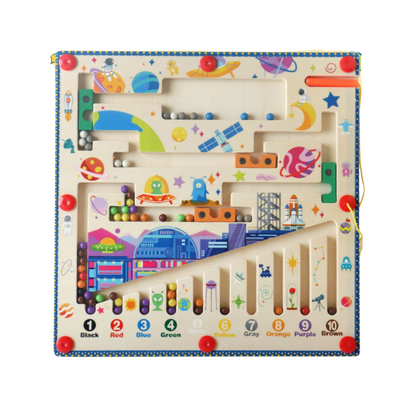 Skillmaze | Stimuleer Creatief Denken - Magnetisch Educatief Doolhof