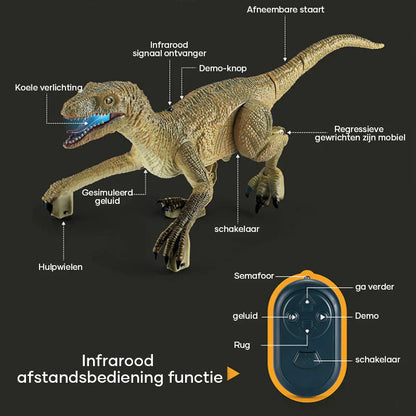 Robodino | Brullende En Bewegende Dino - Afstandsbedienbare Dinosaurus Speelgoed