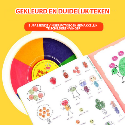 Colorpals | Kleurrijke Creaties Met Vingerstempels - Vingerstempel Set