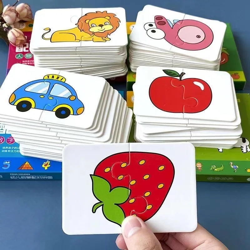 Brightmatch | Ontwikkel Geheugen En Vaardigheden - Educatieve Puzzelkaarten