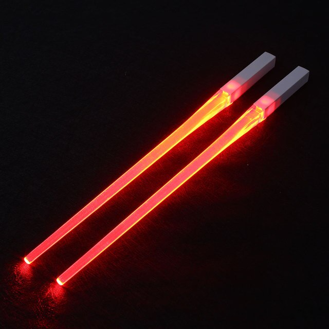 Lightsaber Chopsticks | Licht En Plezier Aan Tafel - Oplaadbare Led Eetstokjes