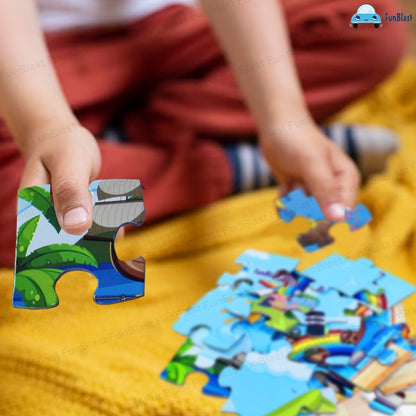 Cyclequest | Van Ei Tot Dier Ontdekken - Houten Puzzel