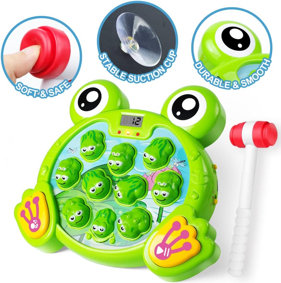 Froggydash | Snelle Kikkeractie En Leren - Educatief Kikkeractiespel
