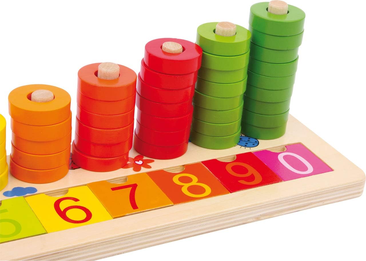 Countfun | Leren Tellen En Rekenen - Houten Rekenbord