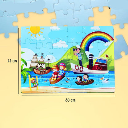 Cyclequest | Van Ei Tot Dier Ontdekken - Houten Puzzel
