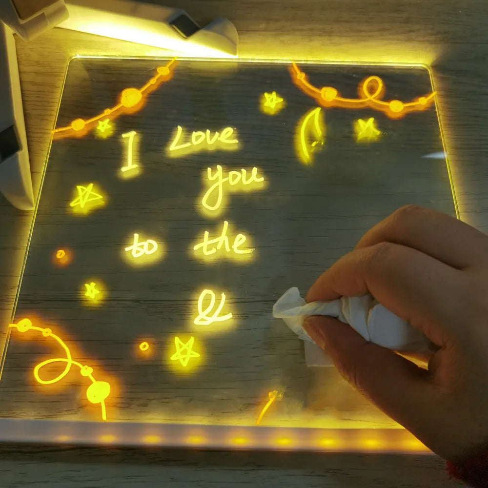 Glowart | Kunstwerken Die Oplichten - Tekenbord
