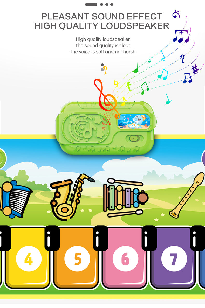 Notehop | Voetjes Van De Vloer - Educatieve Muziekmat