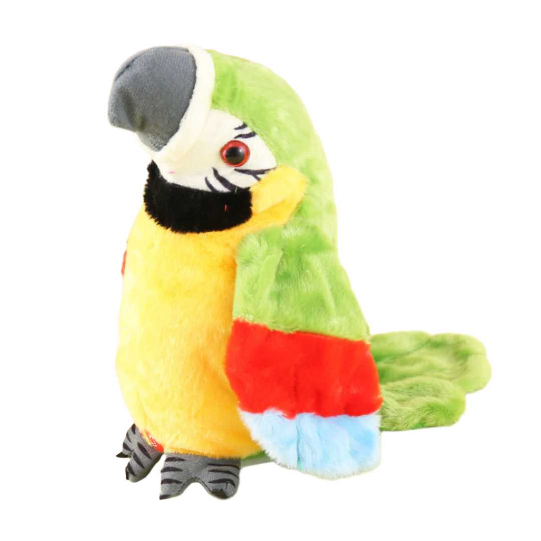 Parrotplay | Pratende Papegaai Met Muziek - Educatief Knuffel