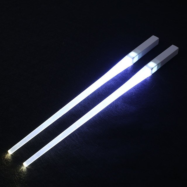 Lightsaber Chopsticks | Licht En Plezier Aan Tafel - Oplaadbare Led Eetstokjes