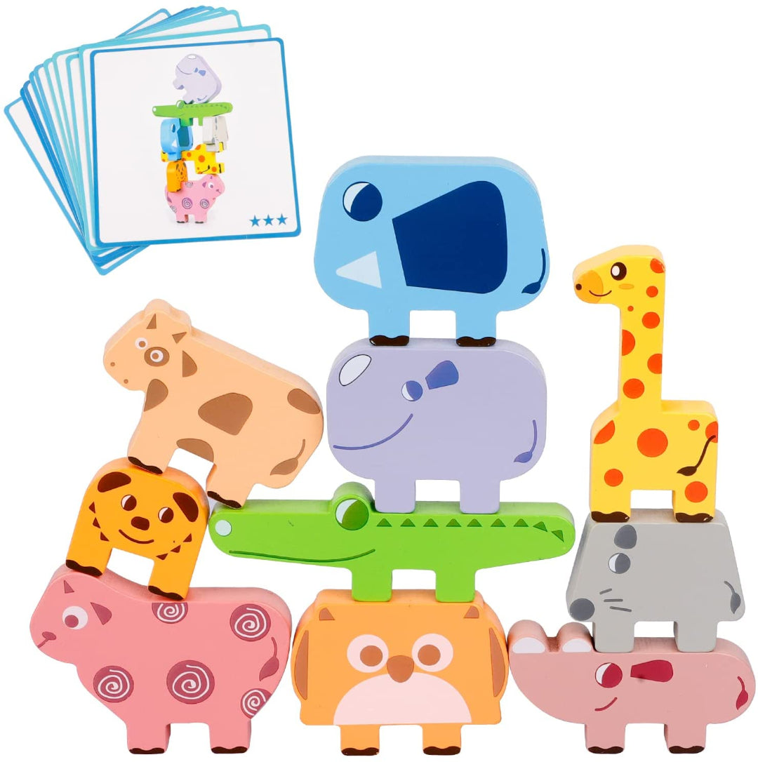 Zootowers | Creatief Stapelen Met Dieren - Stapelspel