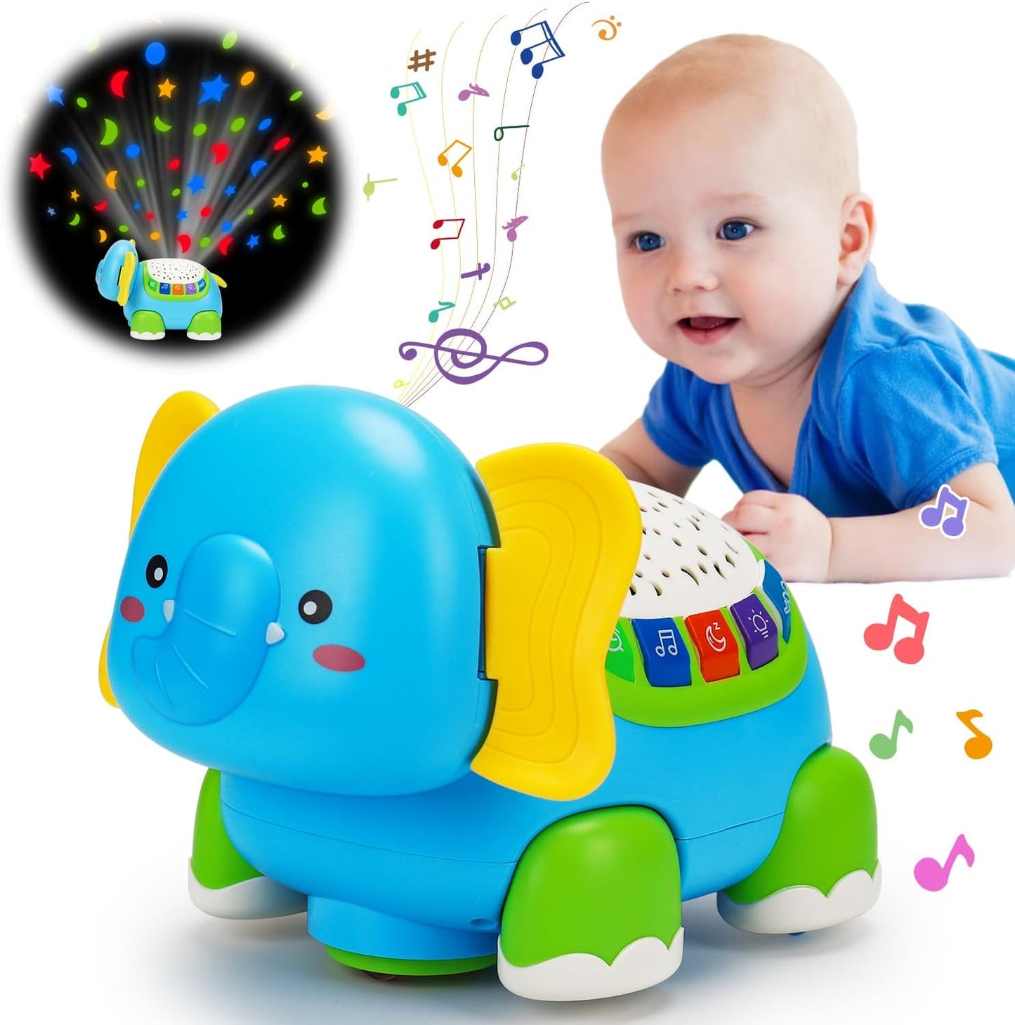 Babyjumbo | Kleurrijk En Actief Speelplezier - Kruipspeelgoed