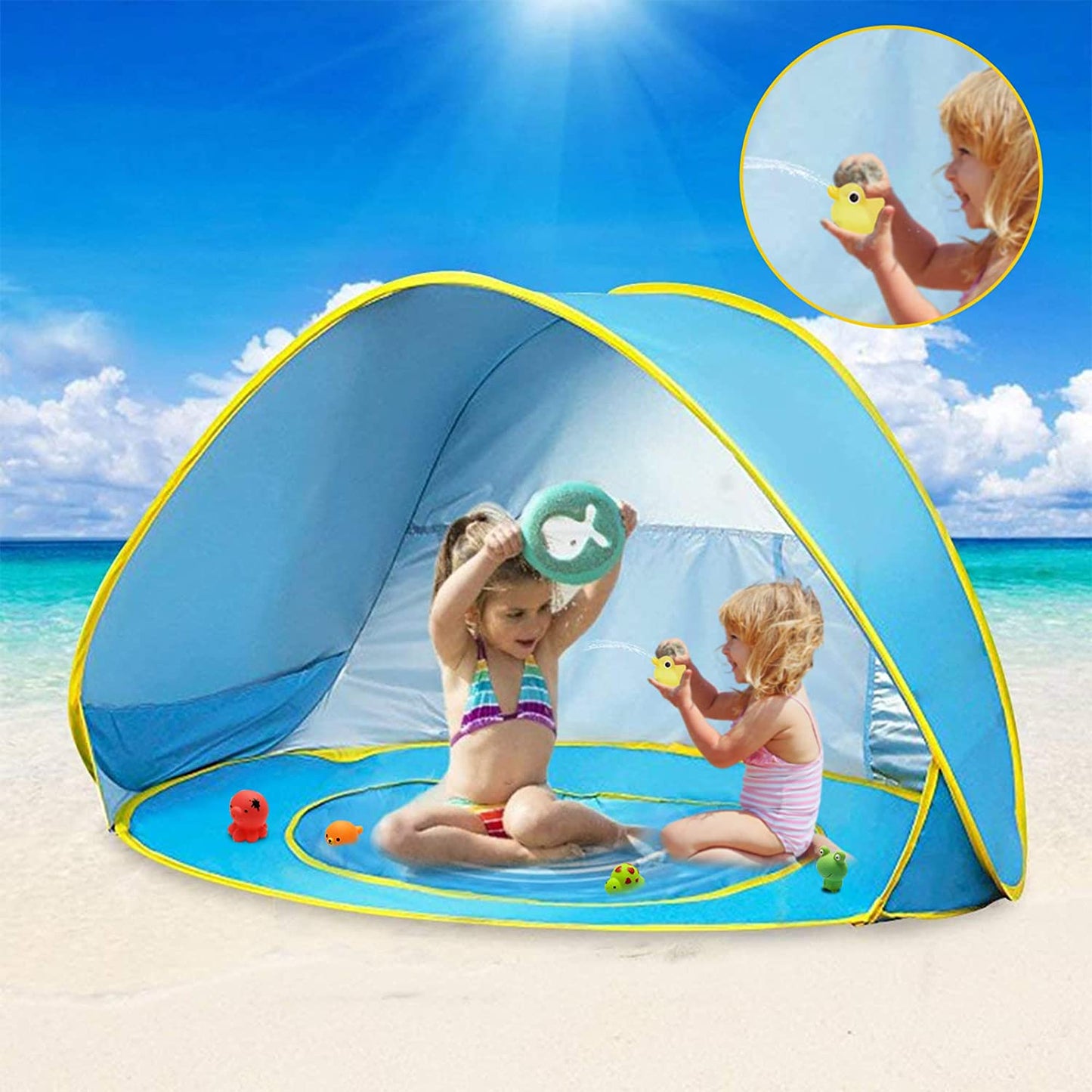 Sunbreeze | Speel En Relax In De Schaduw - Babystrandtent