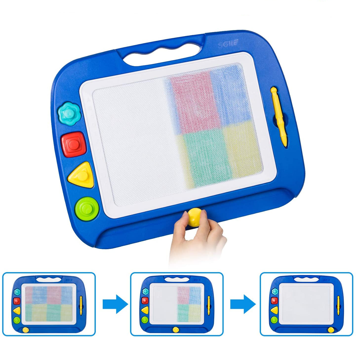 Colormagnet | Magisch Schetsen En Stempelen - Magnetisch Tekenbord