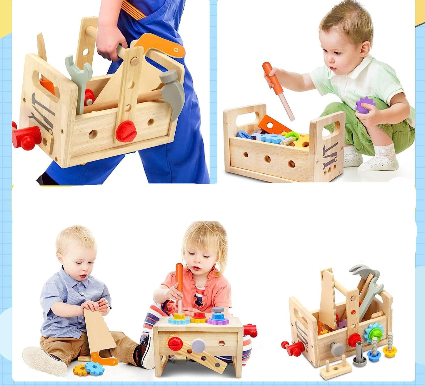Tinybuilder | Ontwerp En Bouw Samen - Houten Constructieset