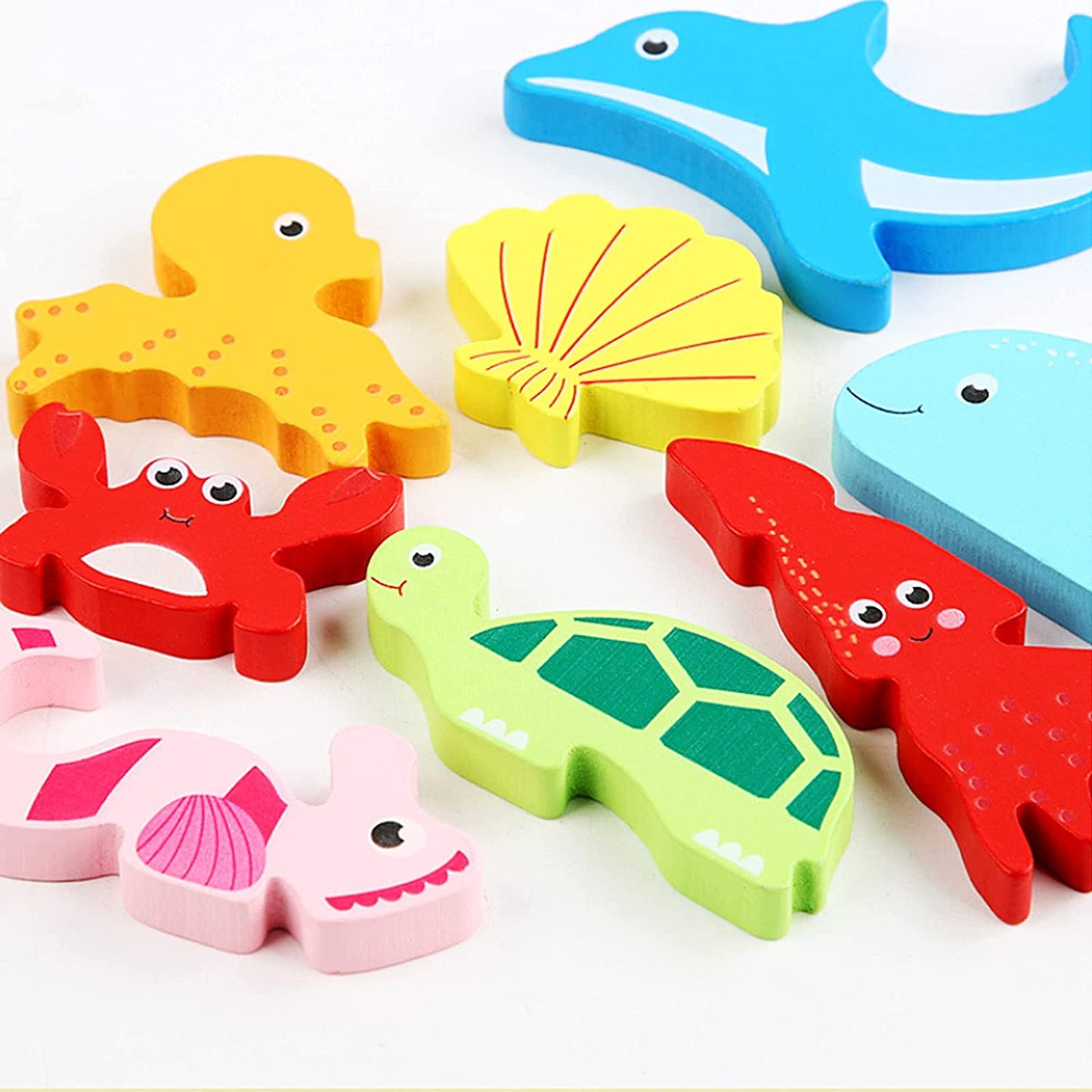 Totspuzzle | Perfect Voor Kleine Handjes - Houten Vormenpuzzel