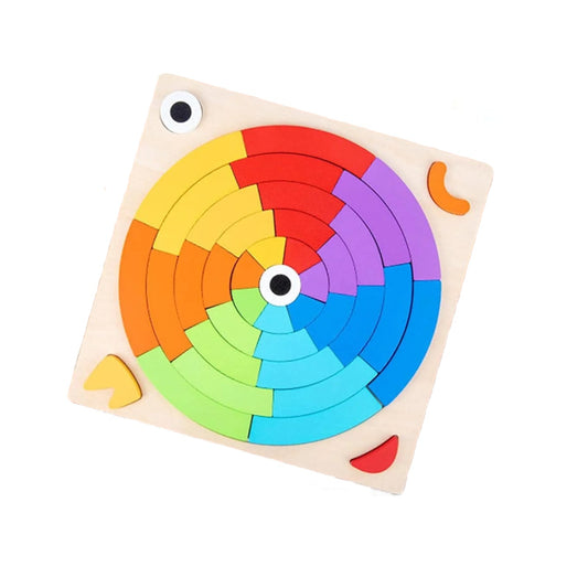 Colorcraft | Kleurrijk Vormen - Houten Speelbord