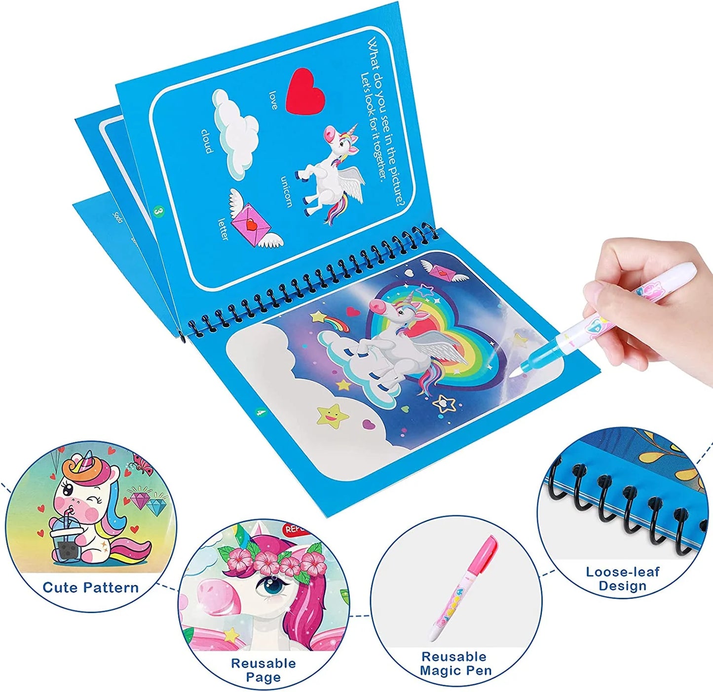 Aquamagic | Kleuren Met Magie - Wateractief Kleurboek