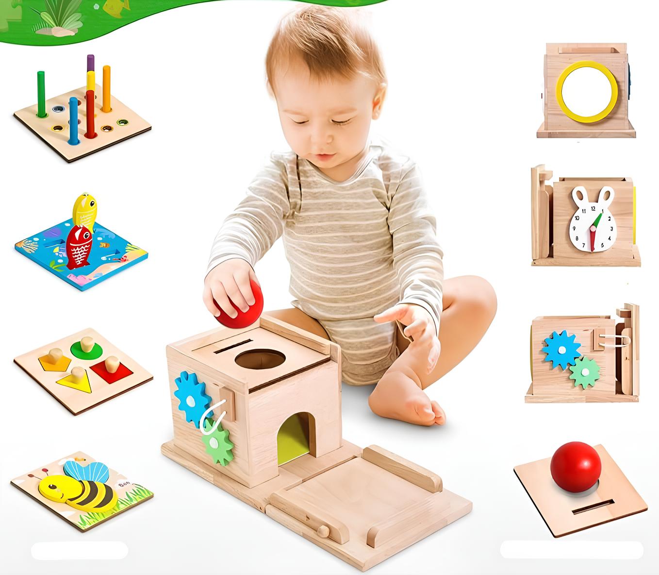 Woodfun | Bouwen En Leren Ontdekken - Educatieve Houten Speelset