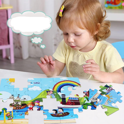 Cyclequest | Van Ei Tot Dier Ontdekken - Houten Puzzel