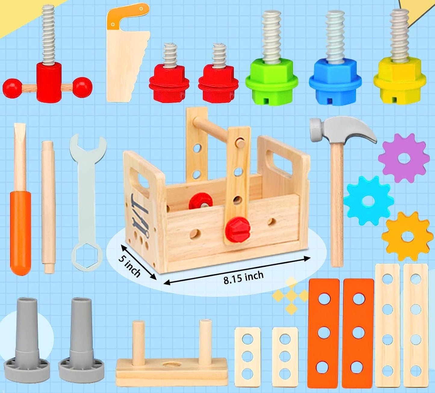 Tinybuilder | Ontwerp En Bouw Samen - Houten Constructieset