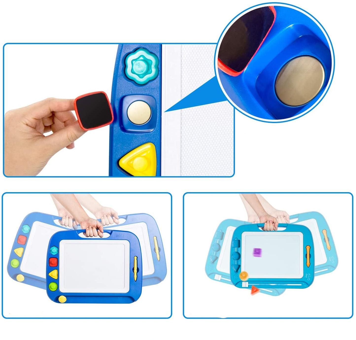 Colormagnet | Magisch Schetsen En Stempelen - Magnetisch Tekenbord