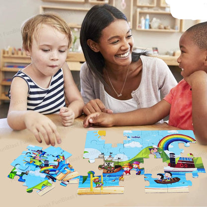 Cyclequest | Van Ei Tot Dier Ontdekken - Houten Puzzel