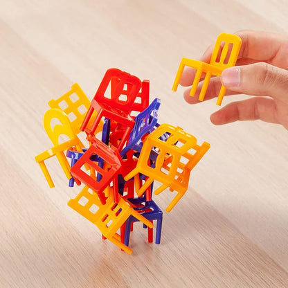 Crazychairs | Houd Je Toren In Evenwicht - Spannend Balansspel
