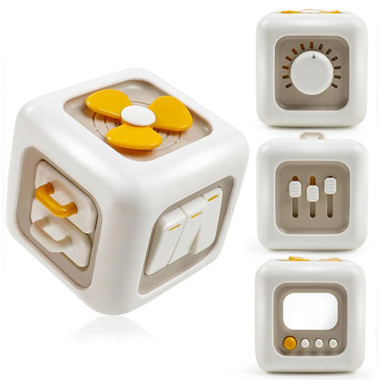 Busy Cube | 6-In-1 Leren En Ontdekken - Activiteitskubus