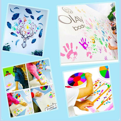 Colorpals | Kleurrijke Creaties Met Vingerstempels - Vingerstempel Set
