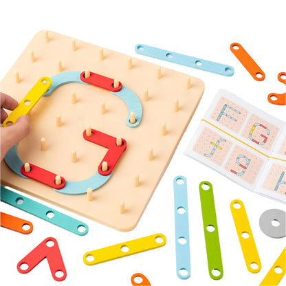 Thinkfit | Stimuleer Logisch En Creatief Denken - Montessori Houten Puzzel