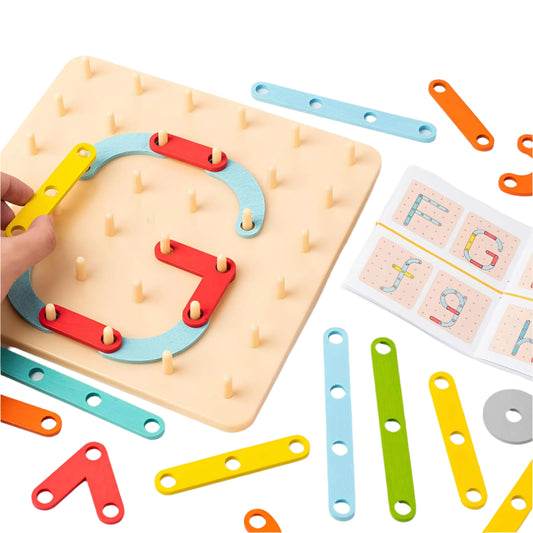 Thinkfit | Stimuleer Logisch En Creatief Denken - Montessori Houten Puzzel