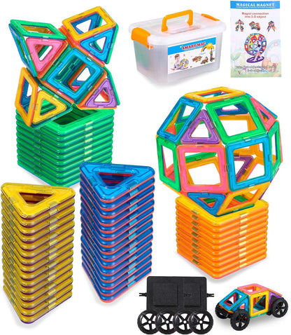 Magniworld | Creëer Unieke Ontwerpen - Magnetische Bouwset