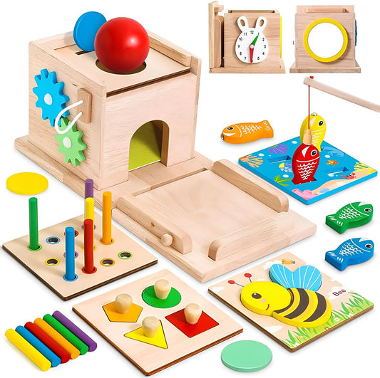 Woodfun | Bouwen En Leren Ontdekken - Educatieve Houten Speelset