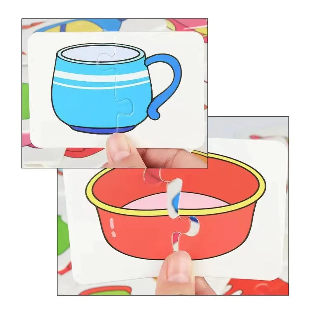 Brightmatch | Ontwikkel Geheugen En Vaardigheden - Educatieve Puzzelkaarten