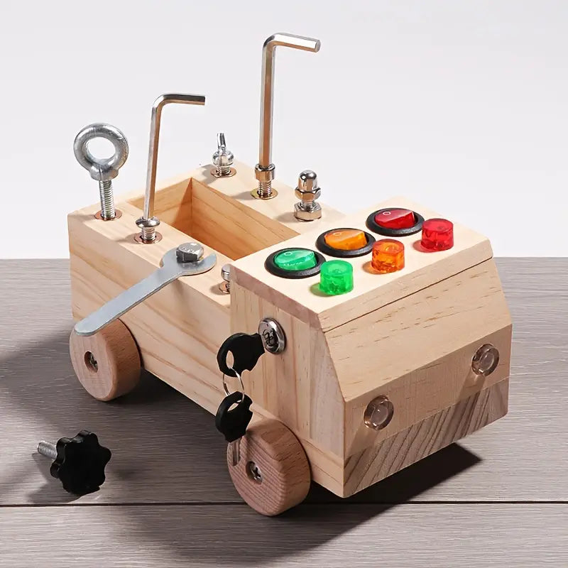 Woodiq | Intelligentie En Motoriek Stimuleren - Houten Speelgoedset