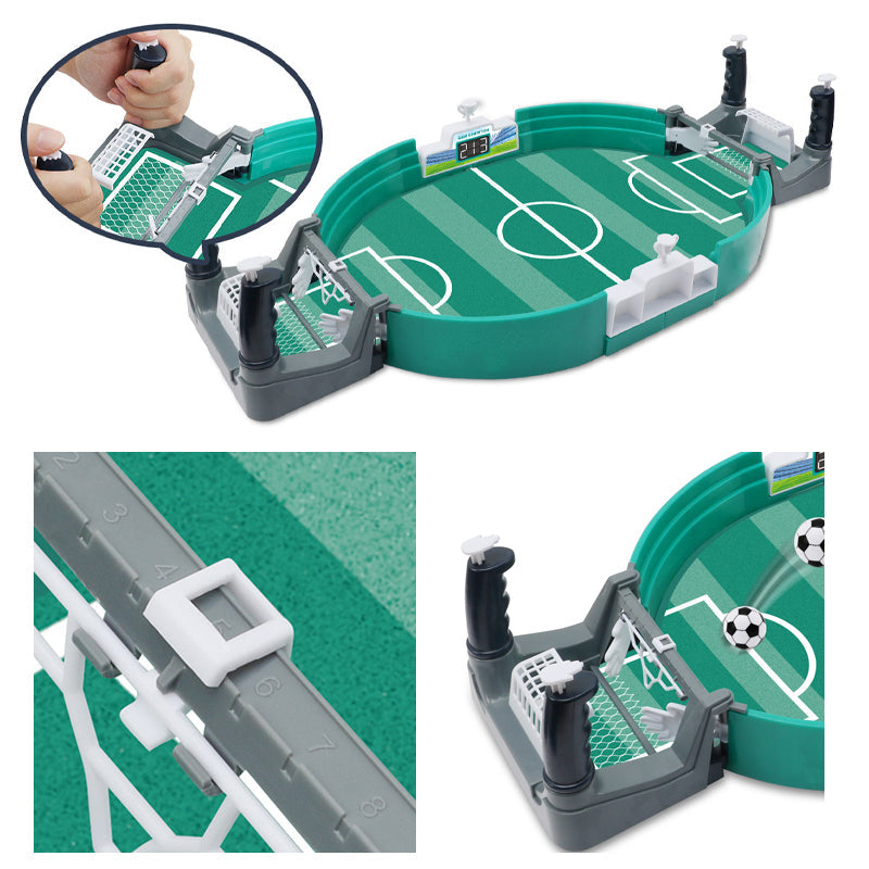Minigoal | Competitief En Strategisch Voetbalspel - Miniatuur Tafelvoetbal