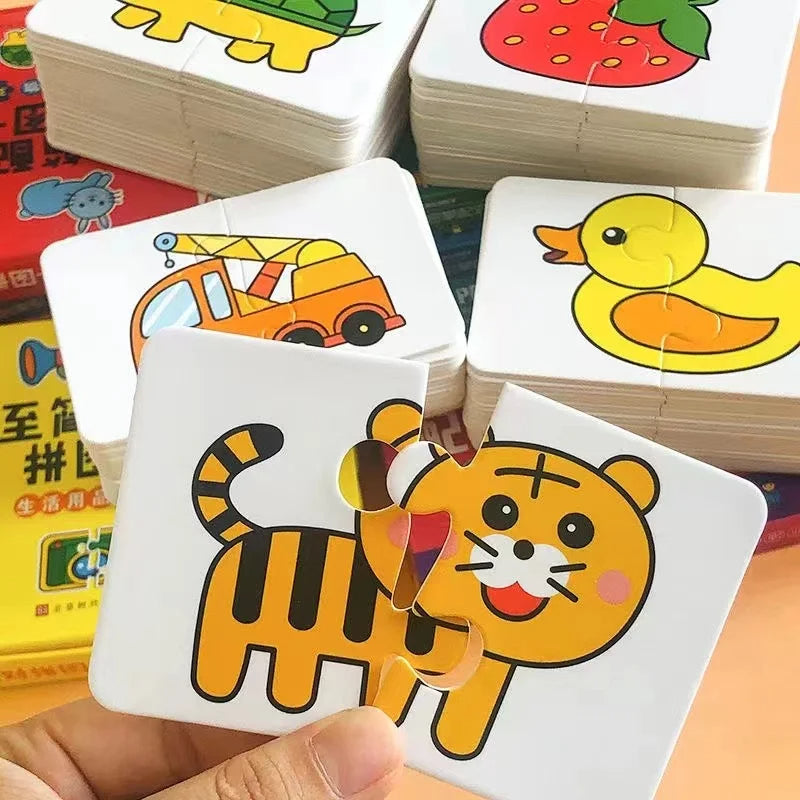Brightmatch | Ontwikkel Geheugen En Vaardigheden - Educatieve Puzzelkaarten